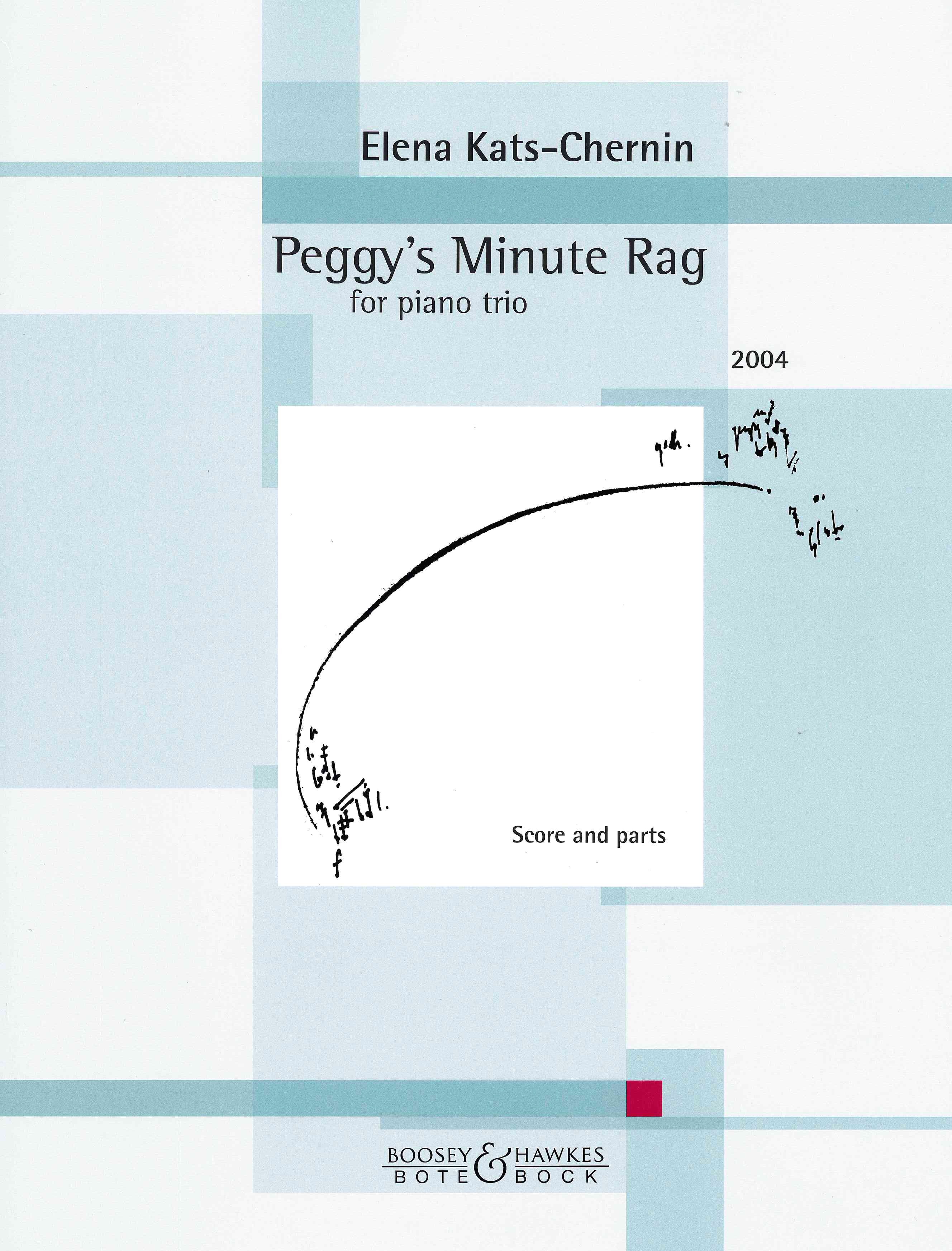 Peggy's Minute Rag : For Piano Trio (2004).