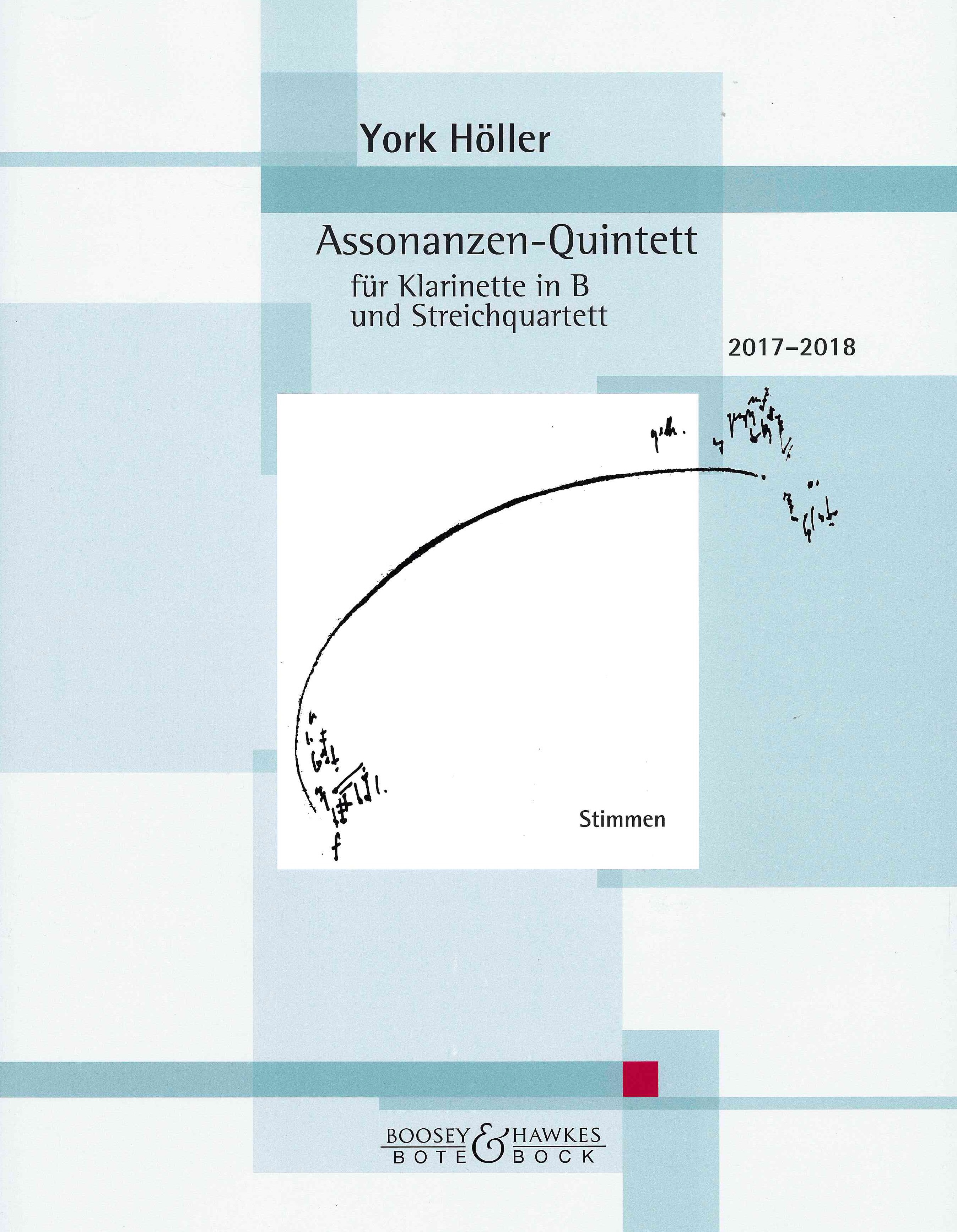 Assonanzen-Quintett : Für Klarinette In B und Streitchquartett (2017-2018).