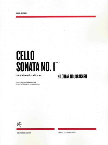 Cello Sonata No. 1 : For Cello and Piano (2012).