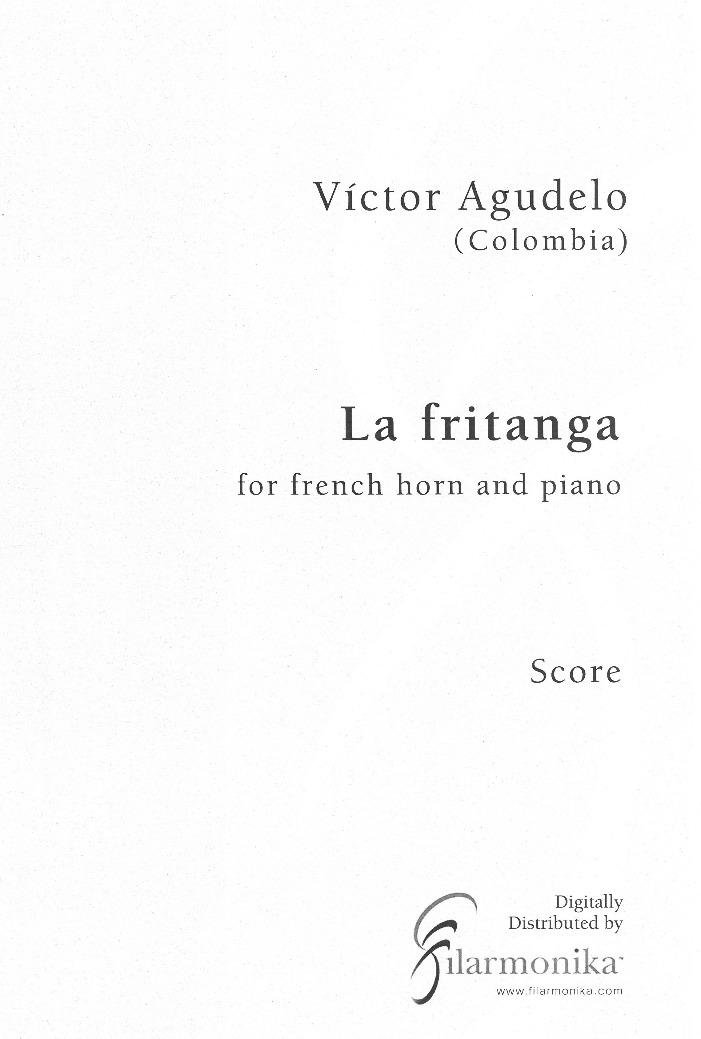La Fritanga : For Horn and Piano.