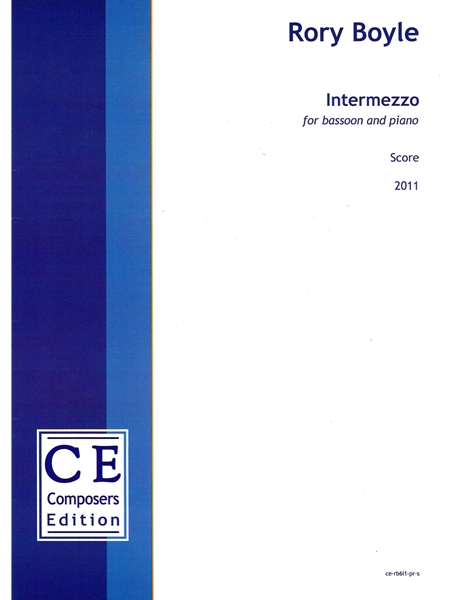 Intermezzo : For Bassoon and Piano (2011).