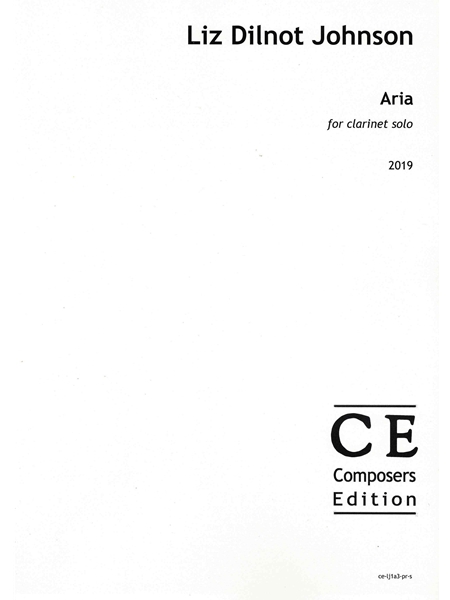 Aria : For Clarinet Solo (2019).