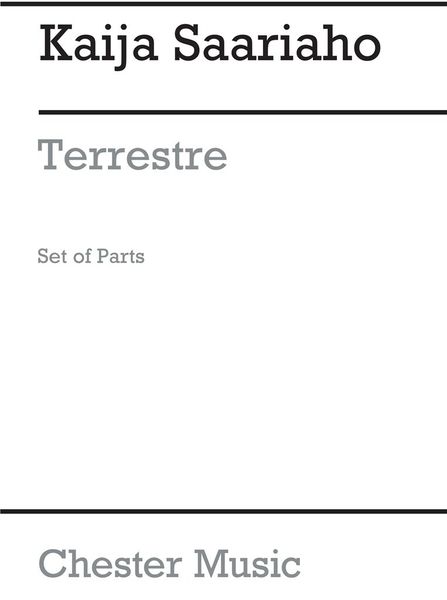 Terrestre : For Solo Flute, Percussion, Harp, Violin and Violoncello.