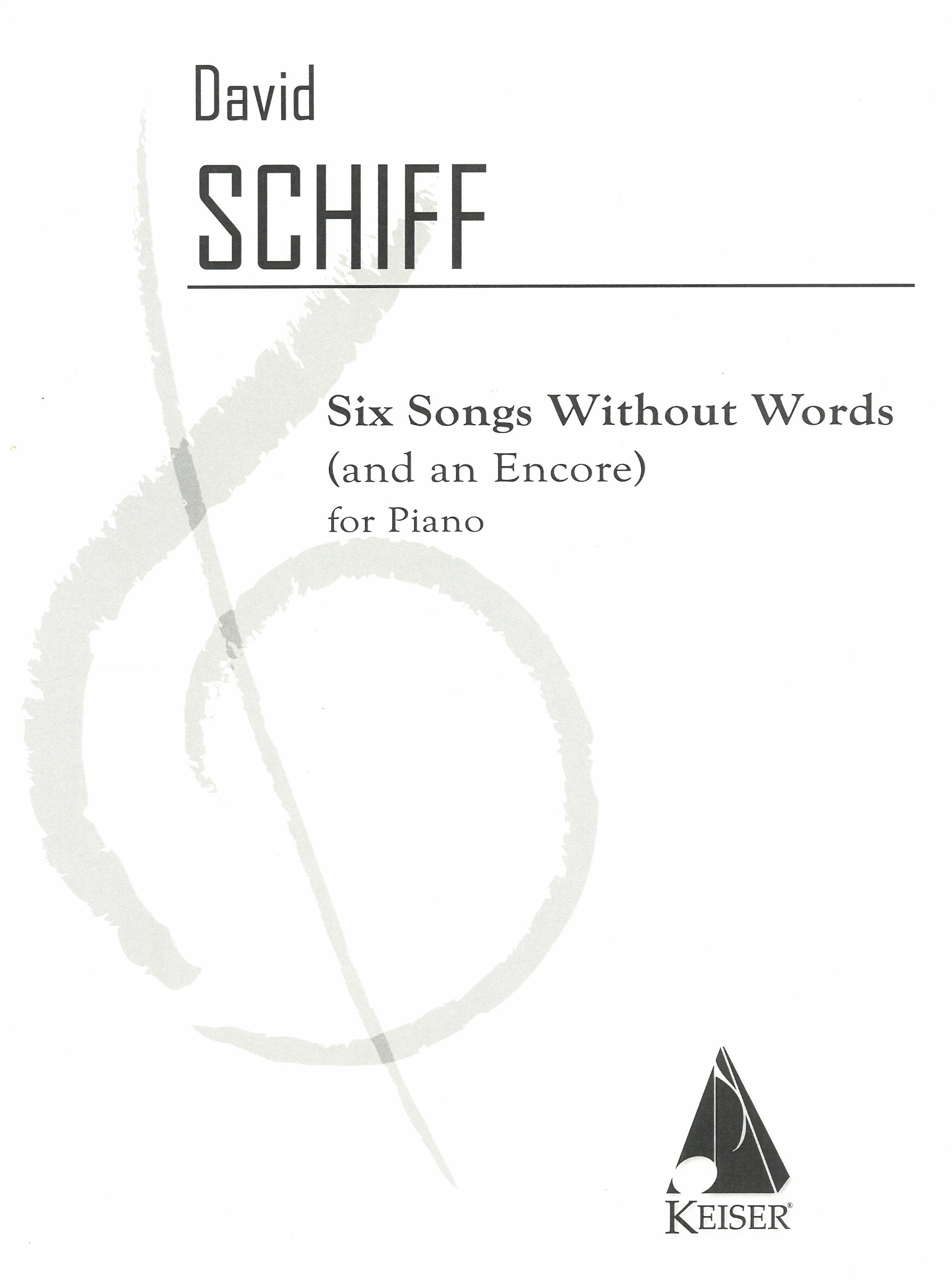 Six Songs Without Words (and An Encore) : For Piano.