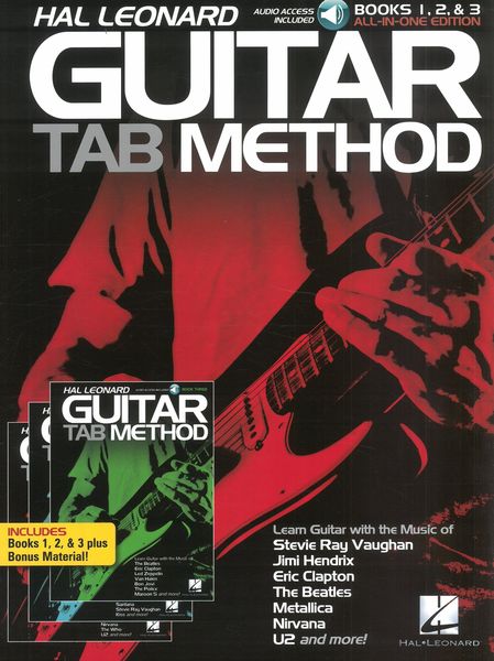 Hal Leonard Guitar Tab Method - Books 1, 2, and 3 All-In-One Edition.