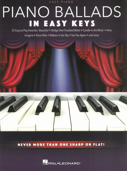 Piano Ballads In Easy Keys.