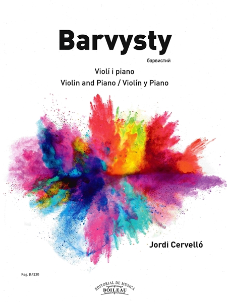 Barvysty : For Violin and Piano.