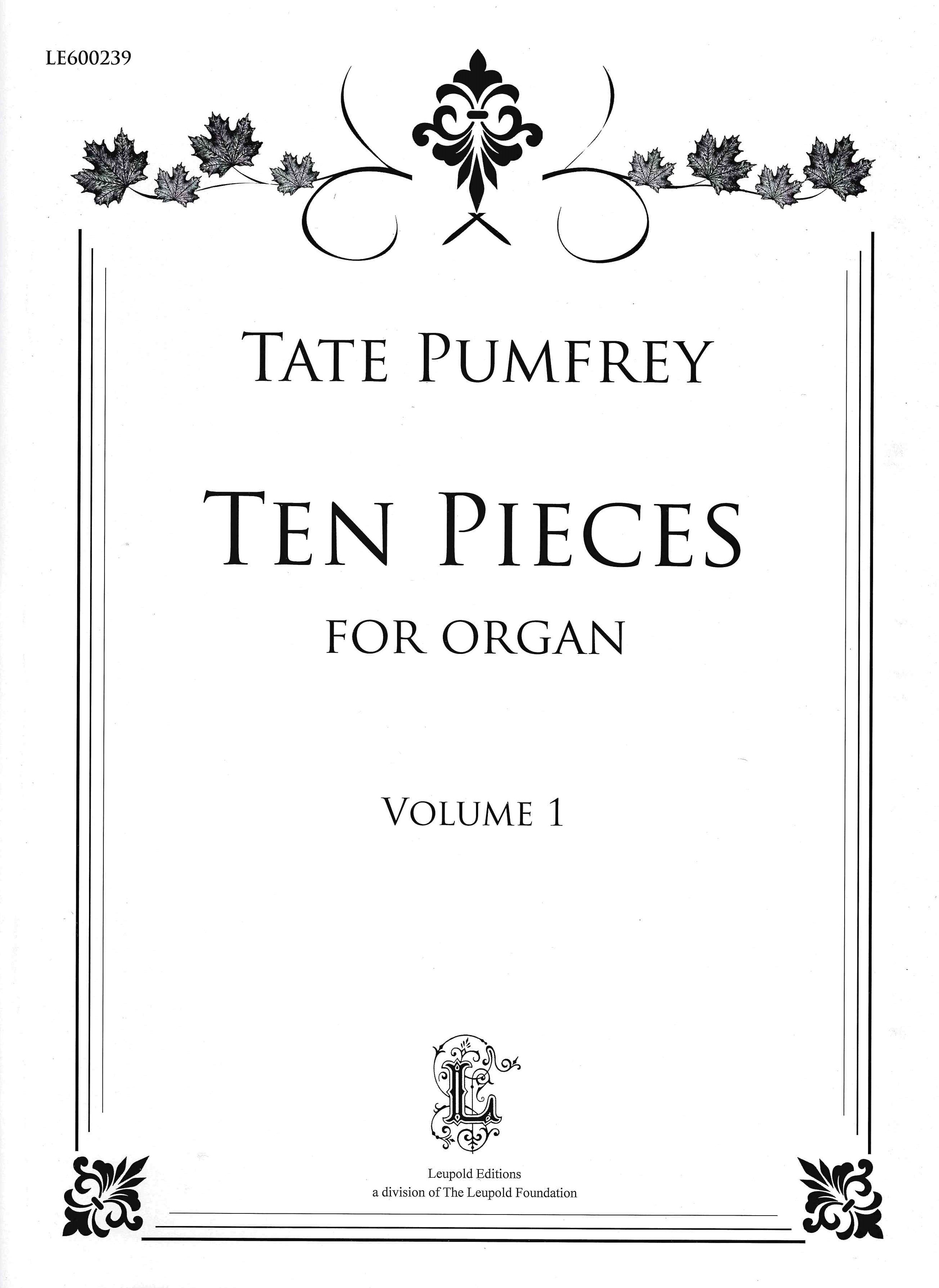 Ten Pieces For Organ, Vol. 1.