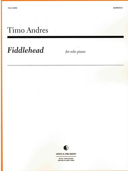 Fiddlehead : For Solo Piano (2023).