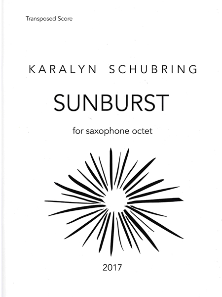 Sunburst : For Saxophone Octet (2017).