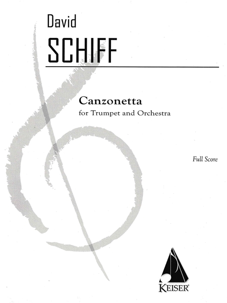 Canzonetta : For Trumpet and Orchestra.