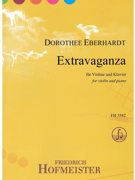 Extravaganza : Für Violine und Klavier (2018).