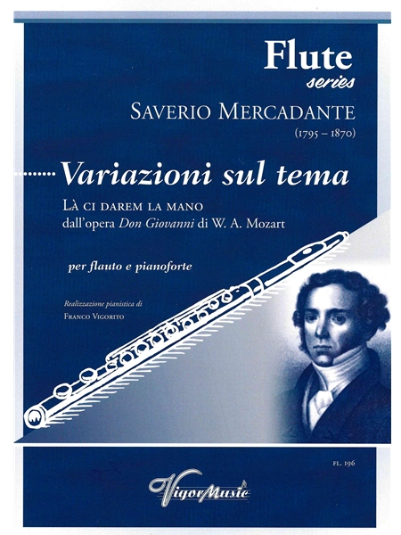 Variazioni Sul Tema : Per Flauto E Pianoforte / edited by Franco Vigorito.