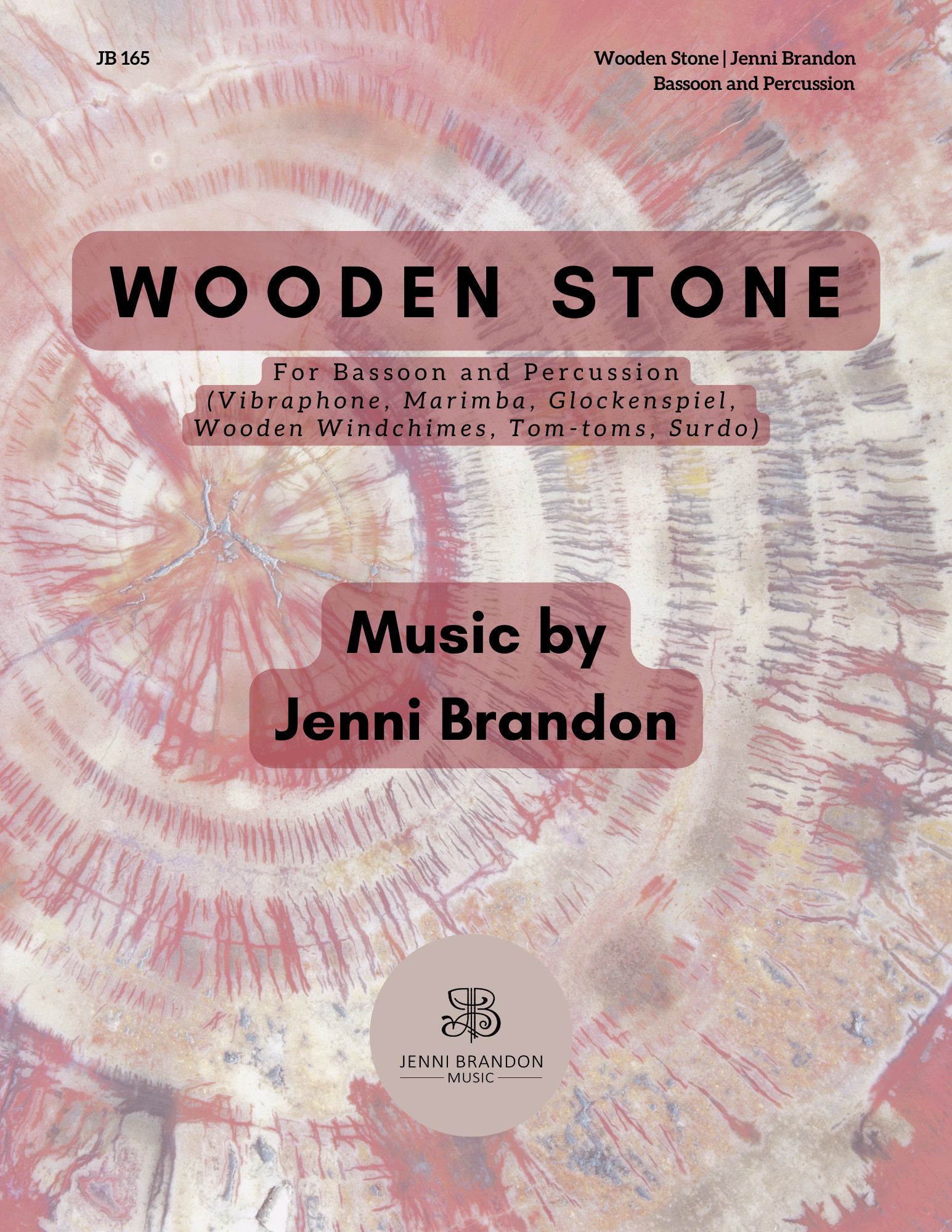 Wooden Stone : For Bassoon and Percussion.