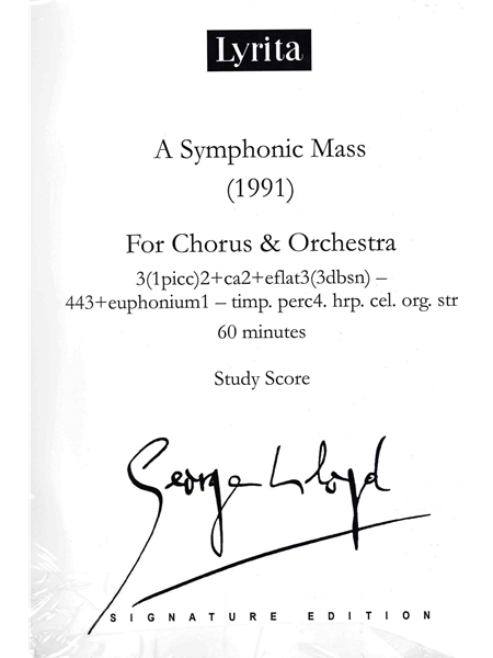 Symphonic Mass : For Chorus and Orchestra (1991).