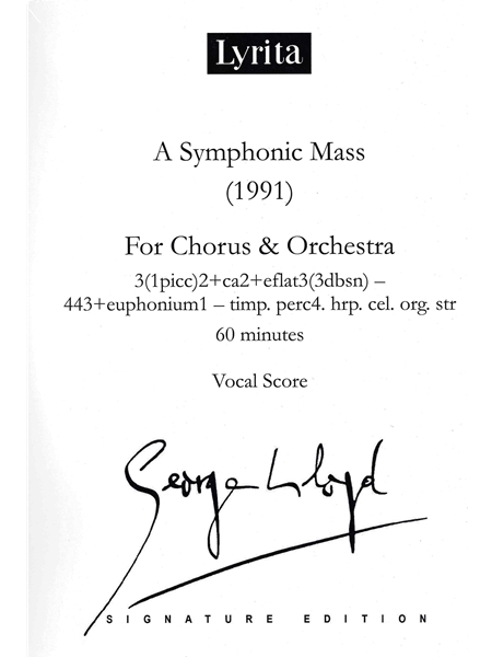 Symphonic Mass : For Chorus and Orchestra (1991).