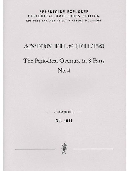 The Periodical Overture In 8 Parts, No. 4 / Ed. Barnaby Priest and Alyson Mclamore.