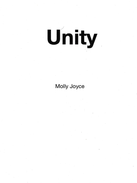 Unity : For E Flat Clarinet and Alto Saxophone.