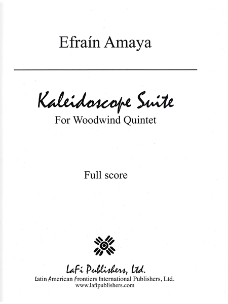 Kaleidoscope Suite : For Woodwind Quintet (2003).