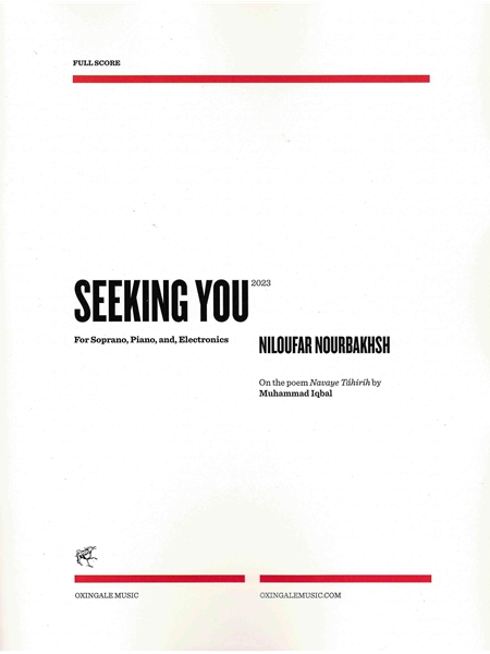 Seeking You : For Soprano, Piano and Electronics (2023).