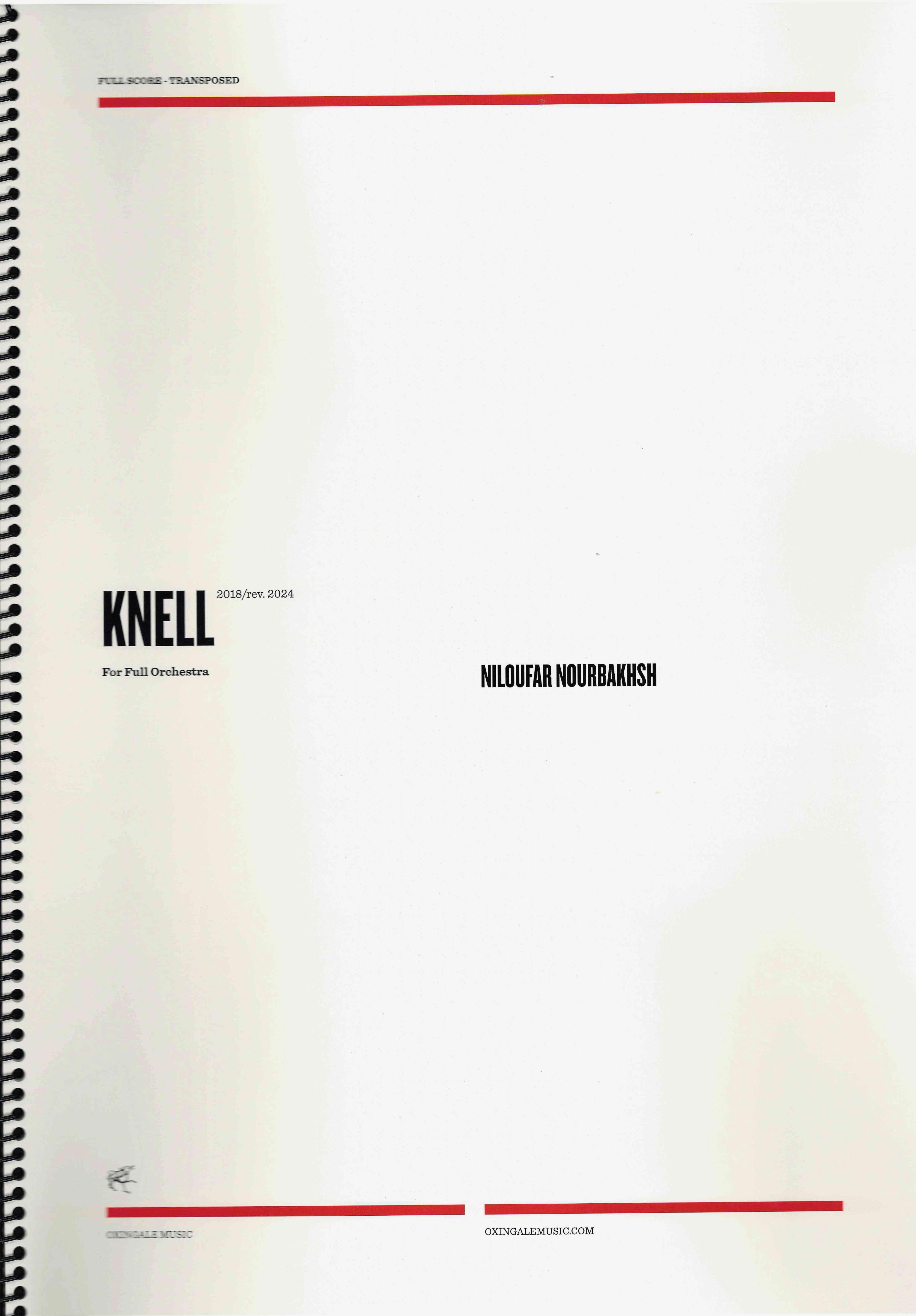 Knell : For Full Orchestra (2018, Rev. 2024).