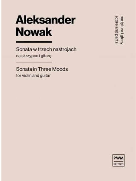 Sonata In Three Moods : For Violin and Guitar (2015).