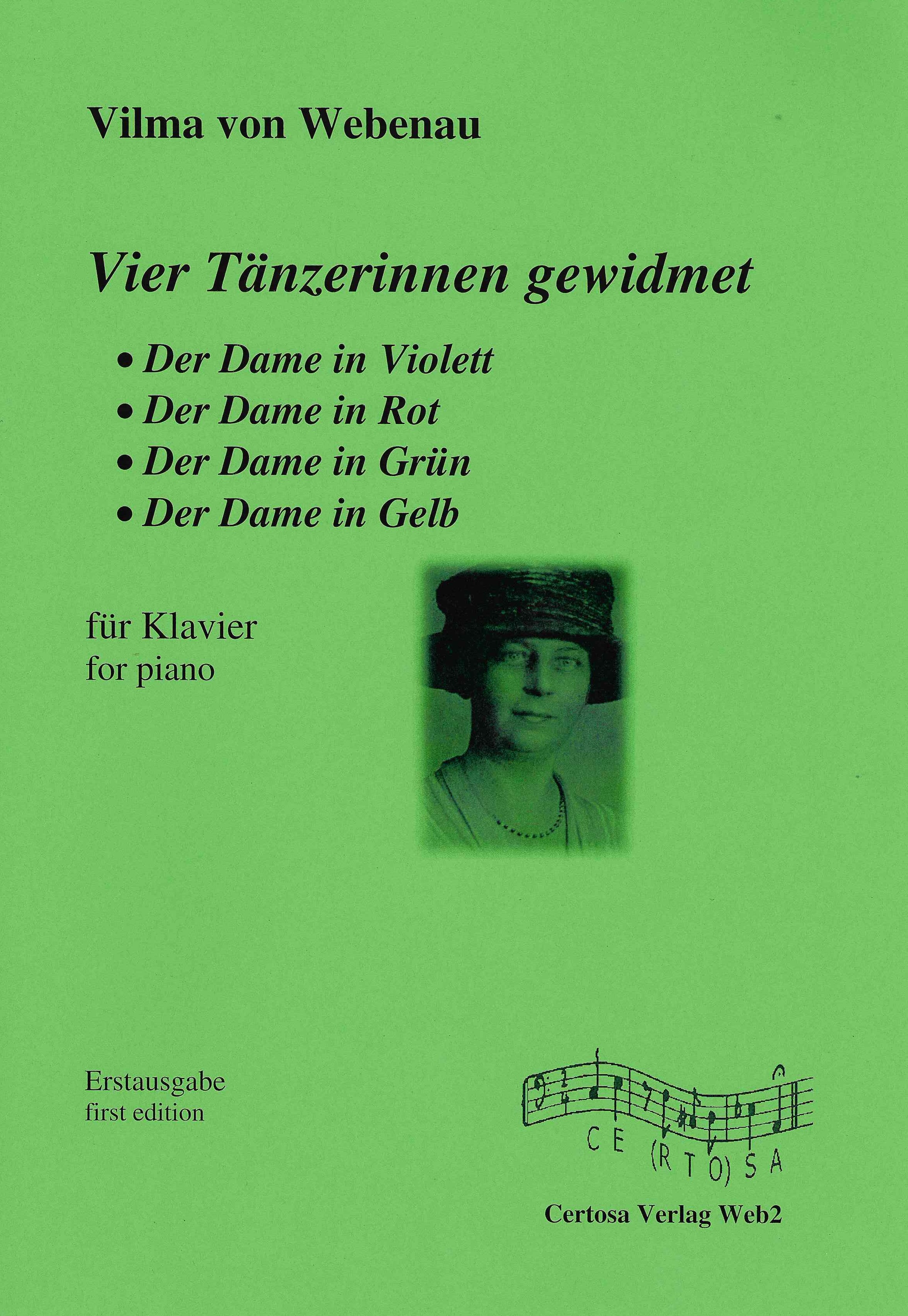 Vier Tänzerinnen Gewidmet : Für Klavier / edited by Dieter Michael Backes.