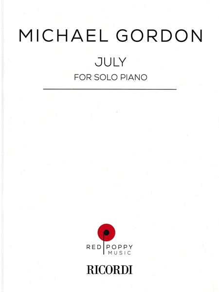 July : For Solo Piano (2020).