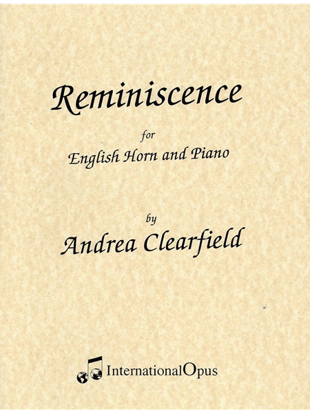 Reminiscence : For English Horn and Piano (1997).