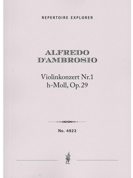 Violinkonzert Nr.1 H-Moll, Op. 29 (1903).