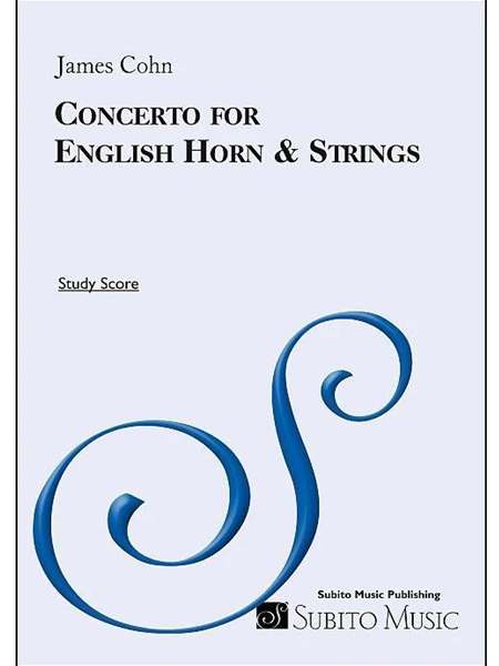 Concerto : For English Horn and Strings (2016).