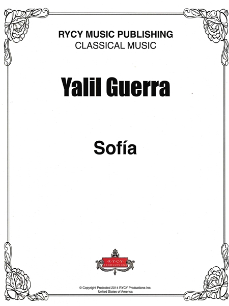 Sofía : For Guitar (2007).