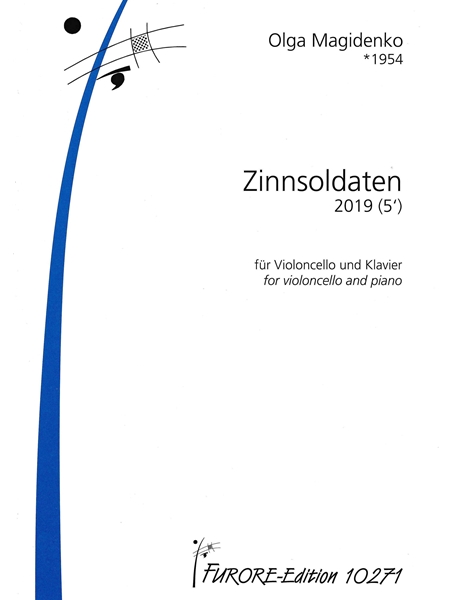 Zinnsoldaten : Für Violoncello und Klavier (2019).