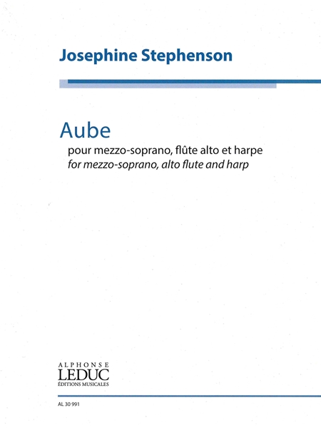 Aube : Pour Mezzo-Soprano, Flûte Alto et Harpe (2024).