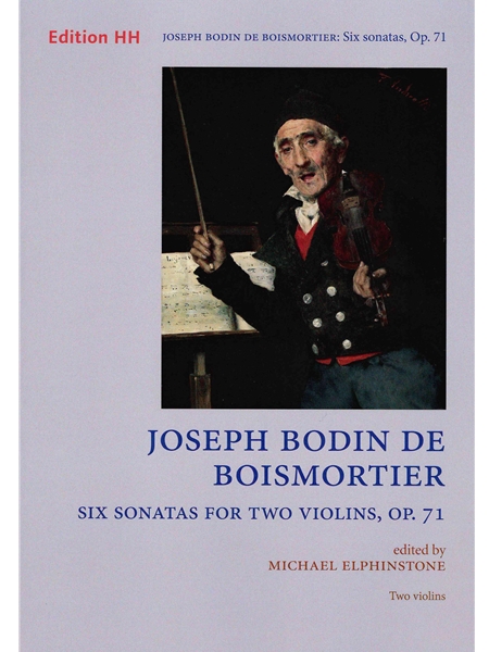 Six Sonatas, Op. 71 : For Two Violins / edited by Michael Elphinstone.