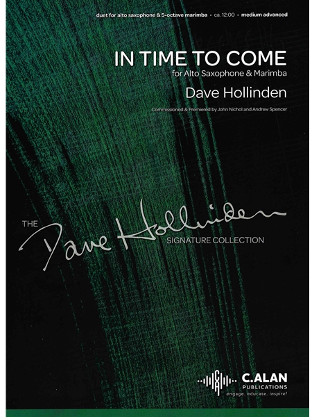 In Time To Come : For Alto Saxophone and Marimba.