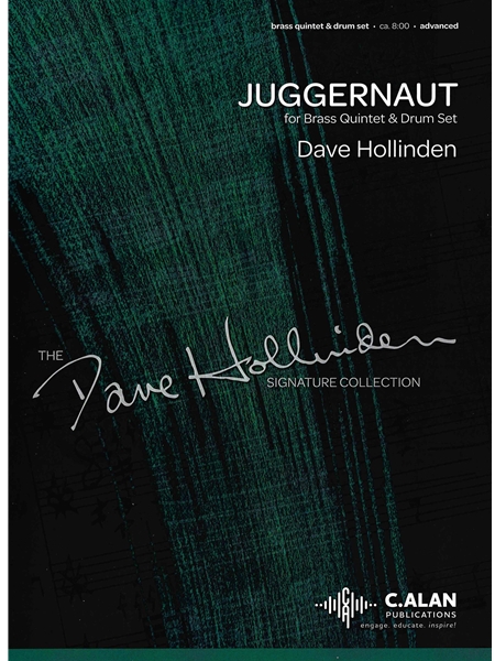 Juggernaut : For Brass Quintet and Drum Set.