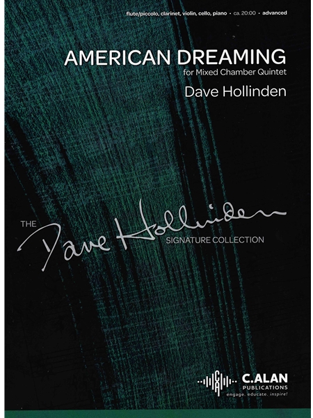 American Dreaming : For Mixed Chamber Quintet (1994).