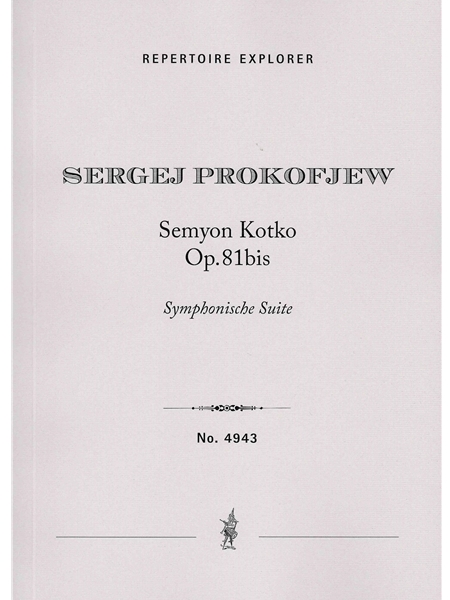 Symphonic Suite From The Opera Semyon Kotko, Op. 81bis.