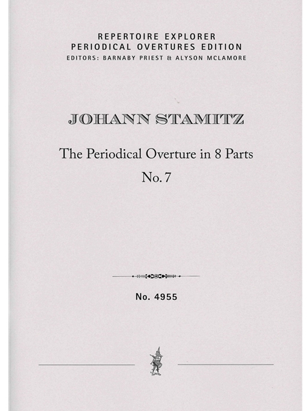 The Periodical Overture In 8 Parts, No. 7 / edited by Barnaby Priest and Alyson Mclamore.