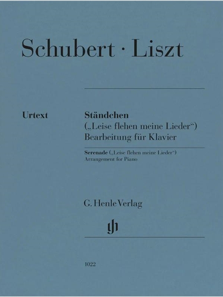 Ständchen - Leise Flehen Meine Lieder : Bearbeitung Für Klavier Aus Franz Liszt.