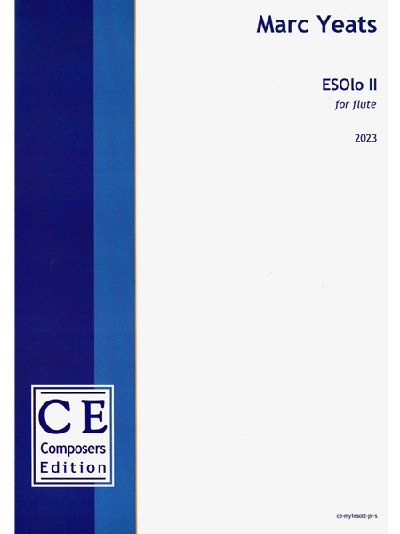 Esolo II : For Flute (2023).