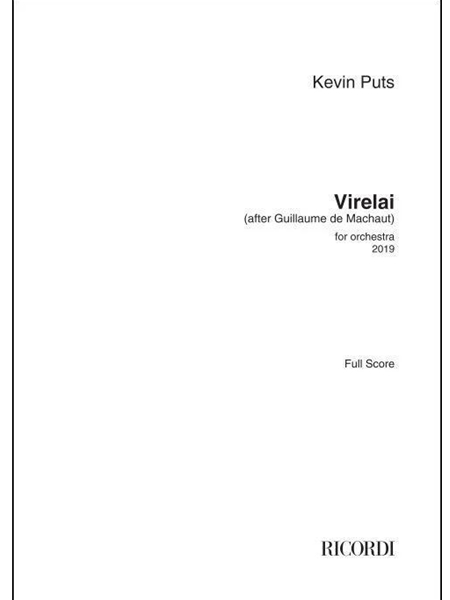 Virelai (After Guillaume De Machaut) : For Orchestra (2019).