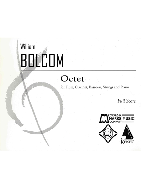 Octet : For Flute, Clarinet, Bassoon, Strings, and Piano.