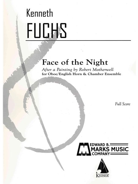 Face of The Night : For Oboe/English Horn and Chamber Ensemble (1988-1989).