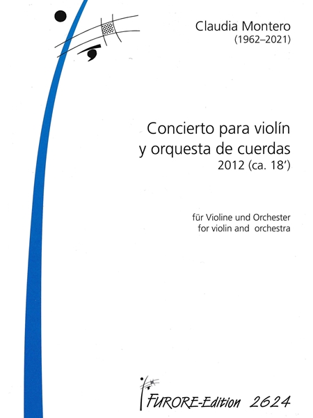 Concierto : Para Violin Y Orquesta De Cuerdas (2012).