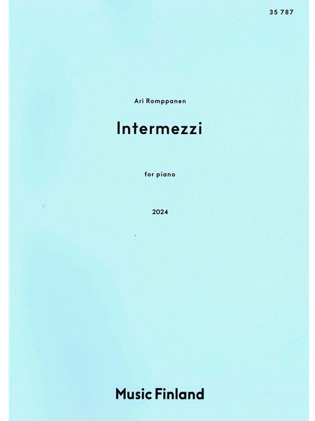 Intermezzi : For Piano (2024).