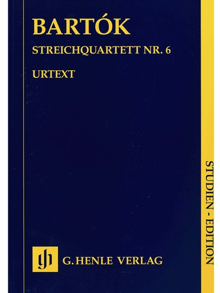 Streichquartett Nr. 6 / edited by László Somfai.