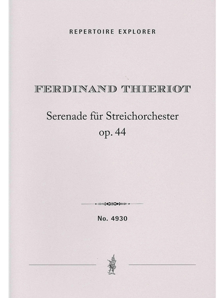 Serenade, Op. 44 : For String Orchestra (Ca. 1885).