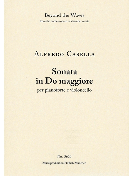 Sonata In Do Maggiore : Per Pianoforte E Violoncello.